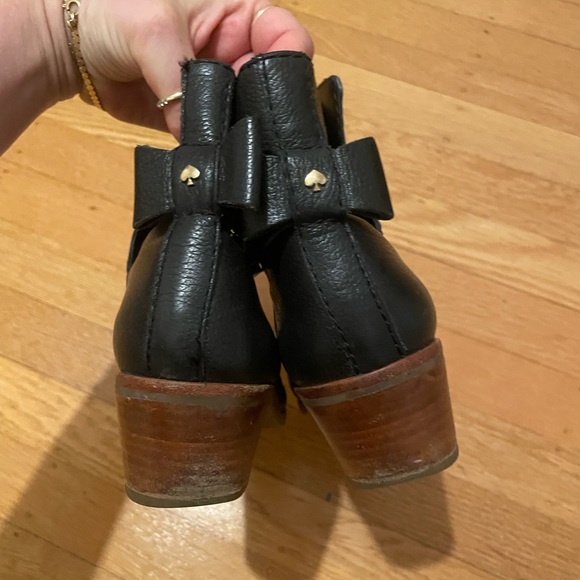 Kate Spade Black Leather Boot - Picture 2 of 5